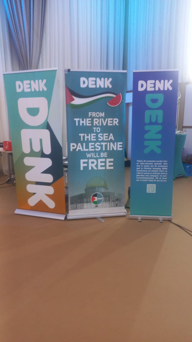 🇵🇸 Solidair, zichtbaar en luid.
Tijdens het 10-jarig bestaan van DENK in Rotterdam maken we één ding duidelijk:
From the river to the sea, Palestine will be free.
#10JaarDENK #FreePalestine #DENKBeweging #Rotterdam #PolitiekVanOns