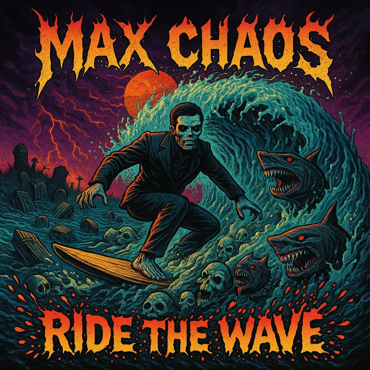 MAX CHAOS Metal's New Threat Unleashes First Single "Ride The Wave" Listen to Max Chaos below.

Listen Here:
youtube.com/watch?v=ATw_8D…

Full Story Here:
facebook.com/metalcontraband

#maxchaos #maxchaosofficial