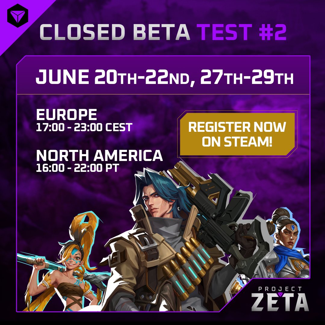 🚨ALERT MASSIVE DIMENSIONAL STORM ON COLLISION COURSE WITH ARAN PLATEAU🏔️

Project ZETA Closed Beta Test #2 is almost here!
📜Read all the details in our new Kick-off post: zeta.krafton.com/news/8816

If you haven't already, register for Beta access on Steam: s.team/a/2778110