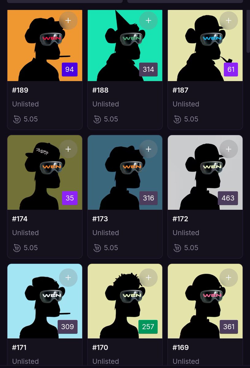 again_hugh's tweet image. Just a few to show off.....
Let's see your "WEN APES"

#WEN  @wen