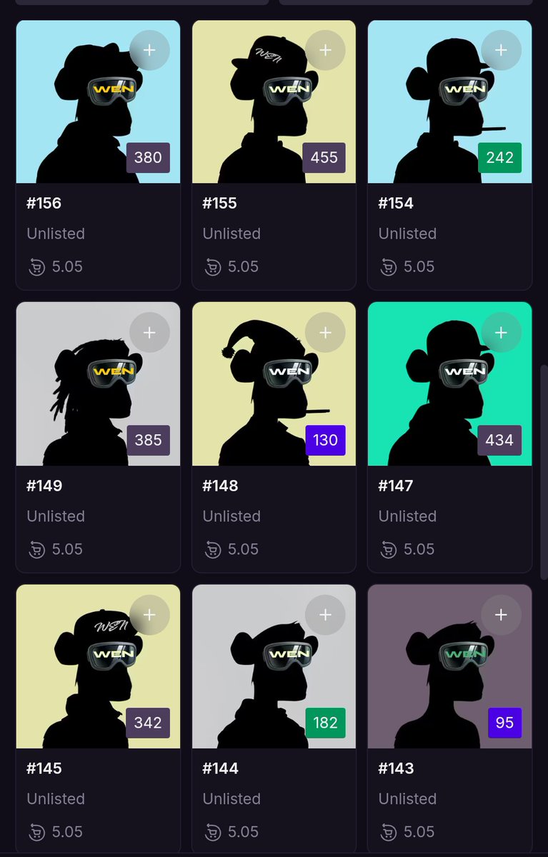 again_hugh's tweet image. Just a few to show off.....
Let's see your "WEN APES"

#WEN  @wen