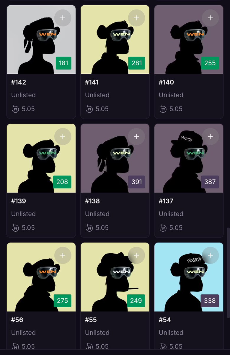 again_hugh's tweet image. Just a few to show off.....
Let's see your "WEN APES"

#WEN  @wen