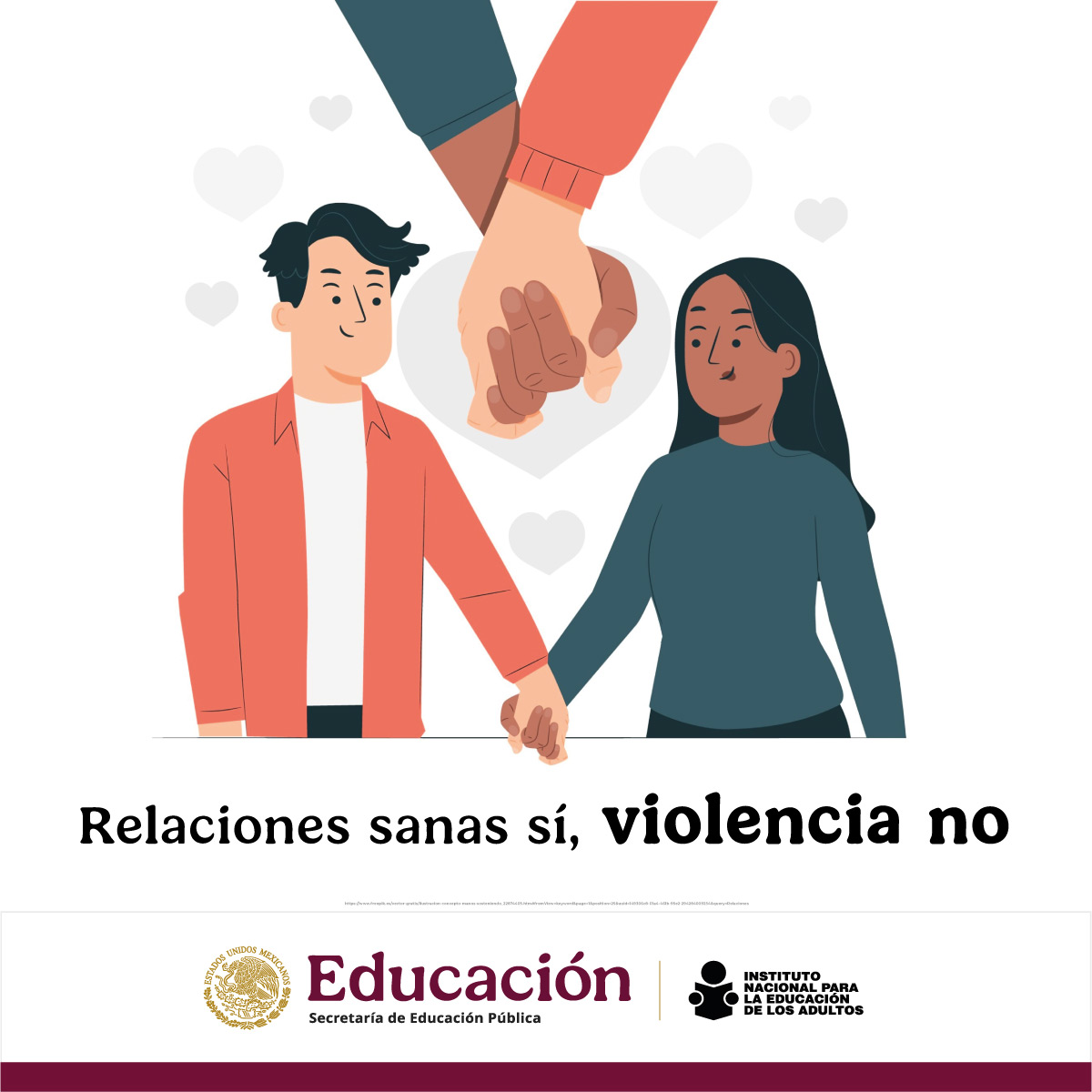 🗣️"Te controla porque te quiere” ¡NO!

🚨 Romper estereotipos es urgente. En el INEA educamos para construir relaciones sanas y respetuosas. 

Descubre más en nuestros materiales educativos 👉 acortar.link/7Eq9Pa