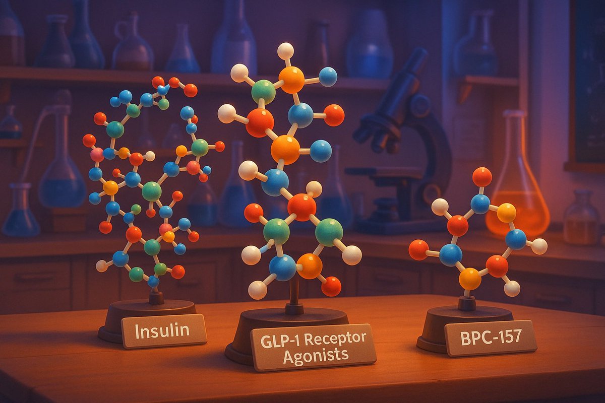 🧬 “Do you believe in peptides?”
A great question someone asked me recently, and one that made me pause.

As a physician, I wasn’t sure how to answer… because the term itself has become so broadly (and sometimes vaguely) used, especially in wellness and supplement circles.