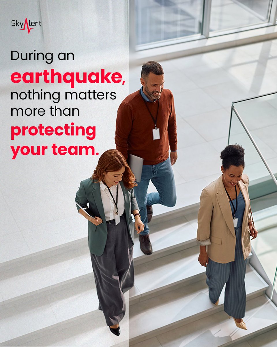 Protect your people with early #earthquake warnings, your business gets time to act.

Let’s build your custom alert solution: skyalertusa.com/contact.htm 

#EarthquakeSafety #BusinessSolutions #SkyAlertUSA