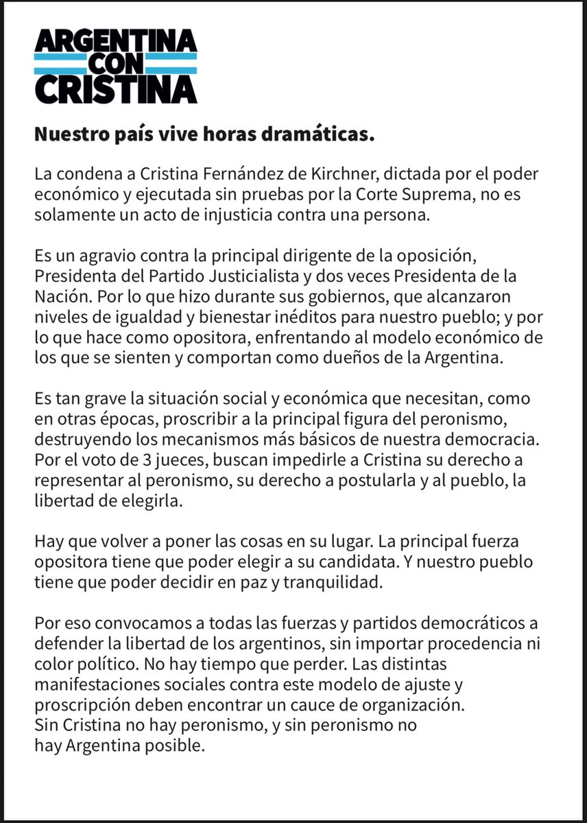 Sergio Omar Palazzo tweet media