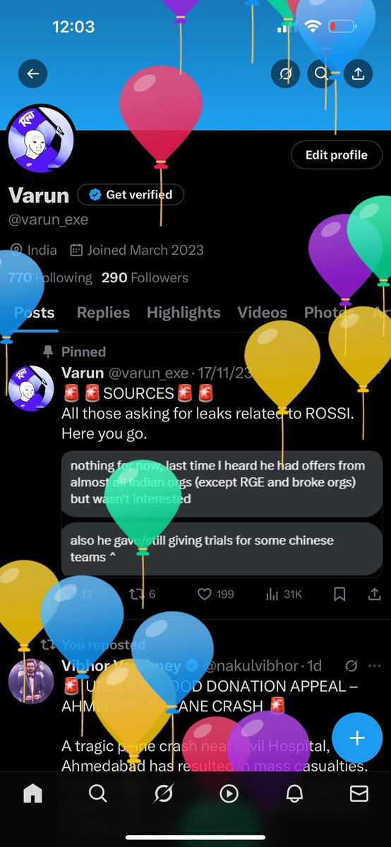 Varun tweet media