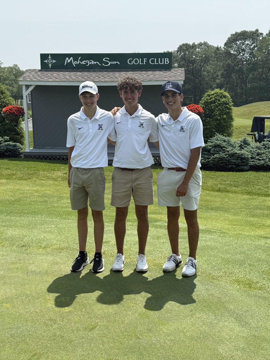 Brady Pill led 3 Xavier players in today’s field of 34 qualifiers at the 2025 CIAC Boys Open Championship at Mohegan Sun GC. Brady shot  even par 72 to finish 4th. Bennett Cedillo 76 for 9th and Ryan Glen 81. Congrats to all 3 for earning their way into the Open! <a href="/athleticsXHS/">Xavier Athletics</a>