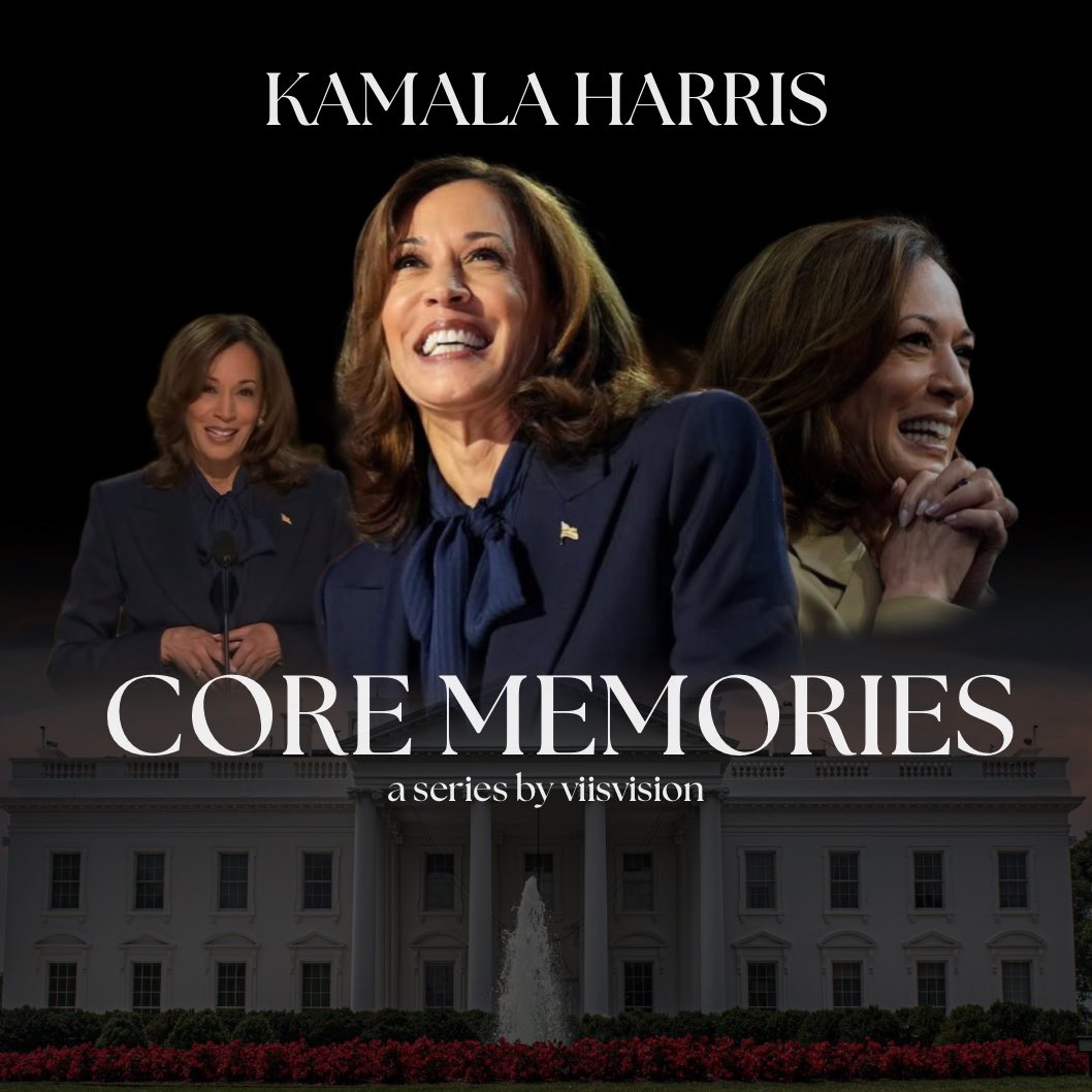 viisvision's tweet image. What if you could step inside a memory?
Feel the fire. Hear the voice. Watch her become who she is.
Not headlines. Not history books.
Just those moments that made THE Kamala Harris.
Welcome to Kamala Core Memories.💙
Starting Monday, June 16 — I’m taking you there.