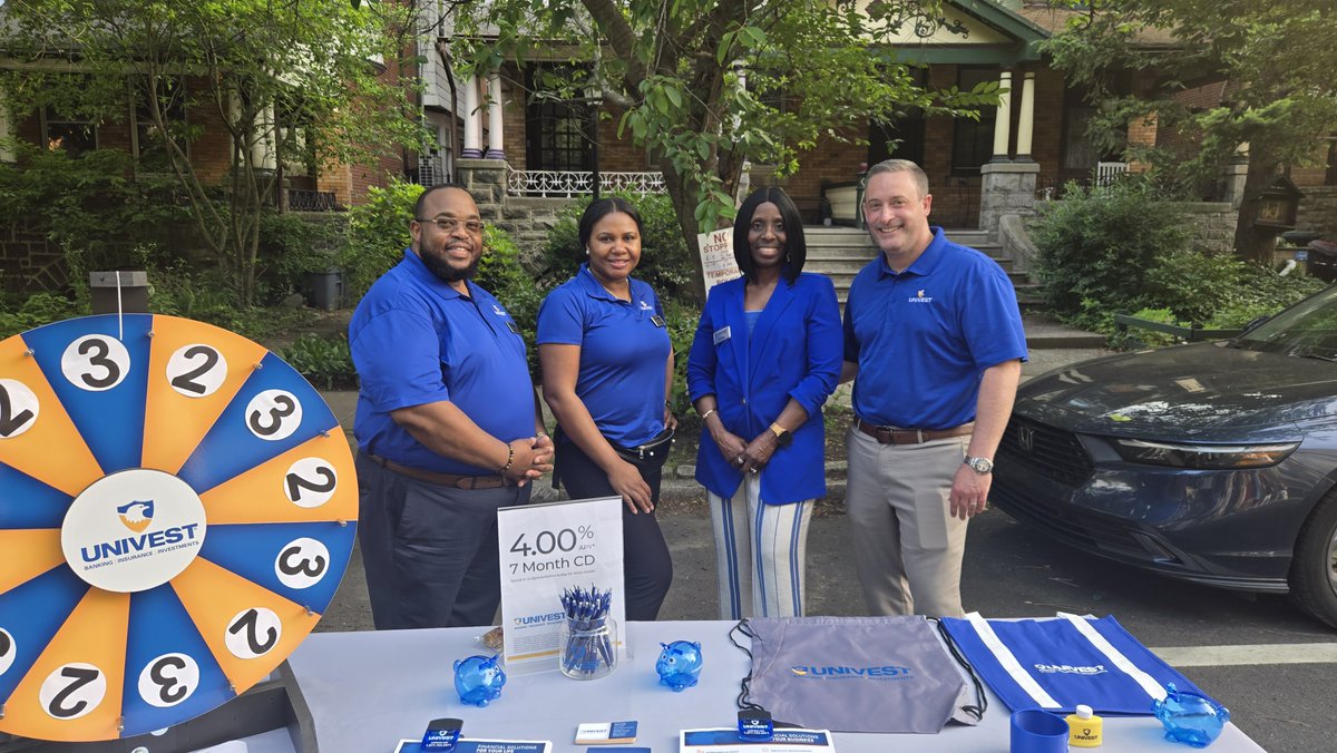Univest Financial (@univestcorp) on Twitter photo Members of the #UnivestFamily had a great time at the Baltimore Avenue Dollar Stroll hosted by <a href="/ucdphl/">University City</a>! We are proud to support this one-of-a-kind event that brings together small businesses and community groups. #CommittedToLocal Members of the #UnivestFamily had a great time at the Baltimore Avenue Dollar Stroll hosted by <a href="/ucdphl/">University City</a>! We are proud to support this one-of-a-kind event that brings together small businesses and community groups. #CommittedToLocal