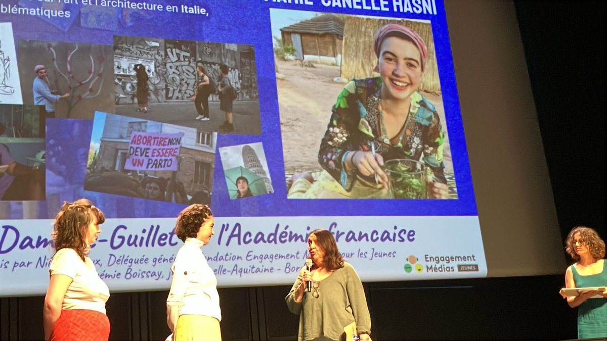 Ce soir <a href="/laBnF/">La Bibliothèque nationale de France</a>: remise des prix <a href="/zellidja/">Zellidja - Officiel</a> association qui finance des bourses de voyage pour des jeunes de 16 à 20 ans avec des projets d’études et soutenue par <a href="/FondationEMJ/">Fondation Engagement Médias pour les Jeunes</a> <a href="/Francetele/">France Télévisions</a> 
Des récits de voyage de contacts et échanges humains dynamiques enrichissants et émouvants