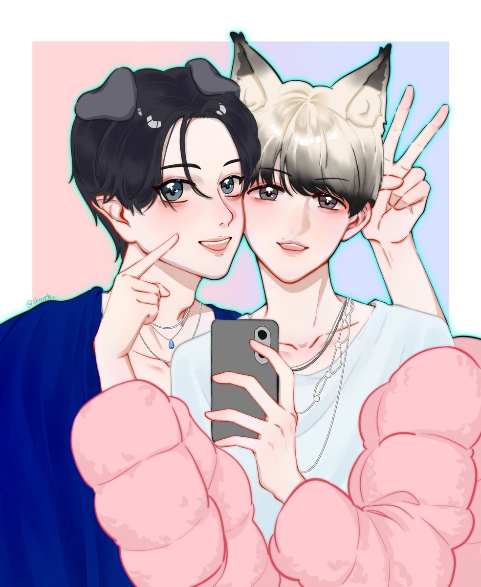 614快乐🥳
最后一张是<a href="/sheng9401/">沉没sheng</a> 给画的…！

#찬백 #chanbaek