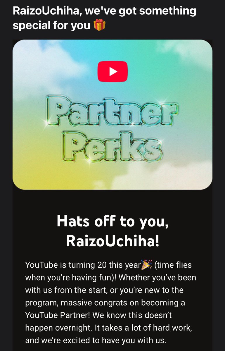 RaizoUchiha's tweet image. Being a YouTube Partner has its perks! Thanks @YouTubeCreators for fueling the rest of my work day with generous @ChipotleTweets gift card! After I finish this it’ll be right back to editing! 

#youtubepartnerperks #youtubecreators #chipotleismylife