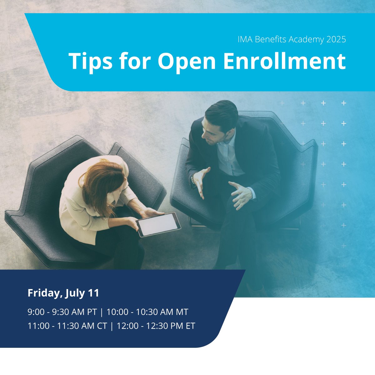 Open enrollment season is coming—but it doesn’t have to be overwhelming. Our upcoming IMA Benefits Academy session shares time-saving tips, best practices, and insider guidance to help HR Generalists navigate the season with confidence and clarity: imacorp.com/event/ima-bene…