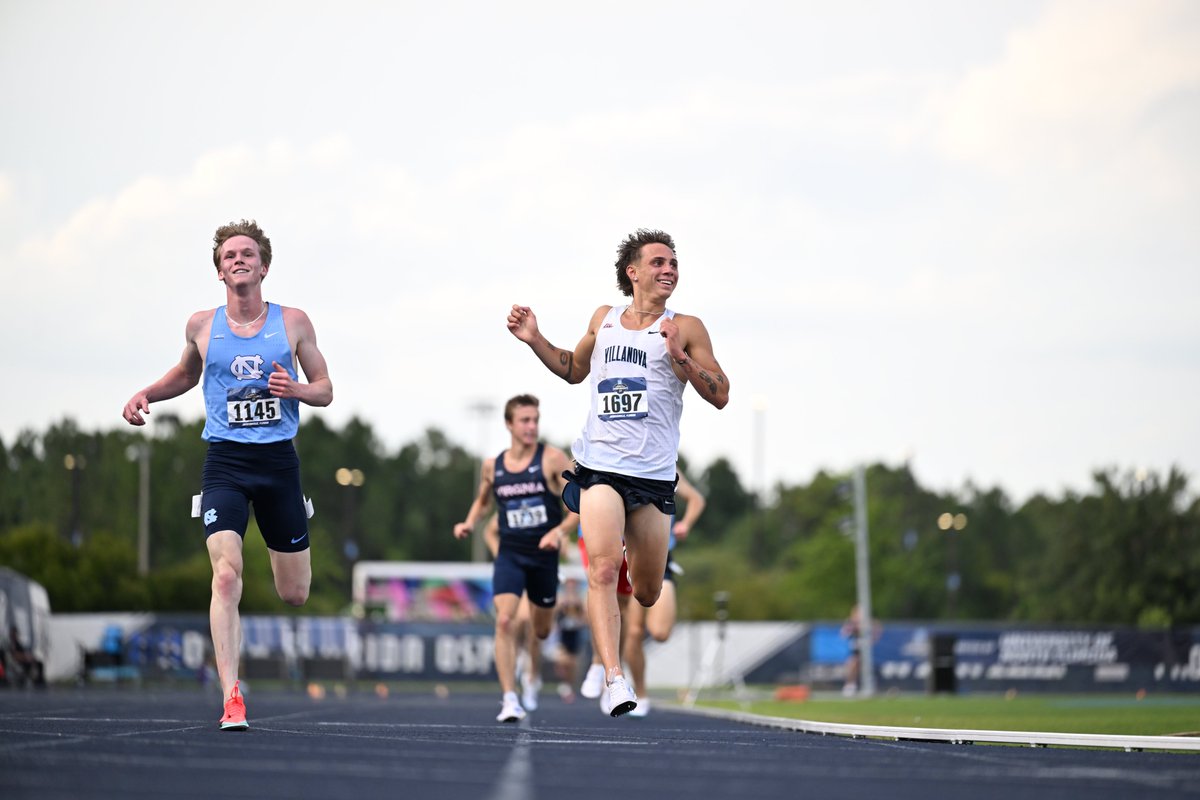 NovaTrackXC's tweet image. Ahead of tonight's 5K championship race, some of Marco Langon's career accomplishments in this event.
🔵 Lifetime PR of 13:14.11
⚪️ 2 of the top 3 times in school history
🔵 2x All-American (first team 2025 indoor season)
⚪️ 3x BIG EAST champion
#NCAATF #GoNova 🔵⚪️✌️
