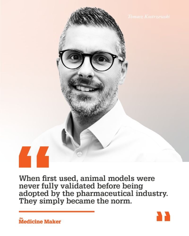 Science Advancement and Outreach (@saoscience) on Twitter photo In <a href="/medicine_maker/">The Medicine Maker</a>, <a href="/tomkostrzewski/">Tomasz Kostrzewski</a> explores why <a href="/US_FDA/">U.S. FDA</a> wants to shift away from animal testing and how a combinatorial approach to non-animal methods can allow companies to "more confidently progress promising drug candidates into the clinic."
themedicinemaker.com/discovery-deve… In <a href="/medicine_maker/">The Medicine Maker</a>, <a href="/tomkostrzewski/">Tomasz Kostrzewski</a> explores why <a href="/US_FDA/">U.S. FDA</a> wants to shift away from animal testing and how a combinatorial approach to non-animal methods can allow companies to "more confidently progress promising drug candidates into the clinic."
themedicinemaker.com/discovery-deve…