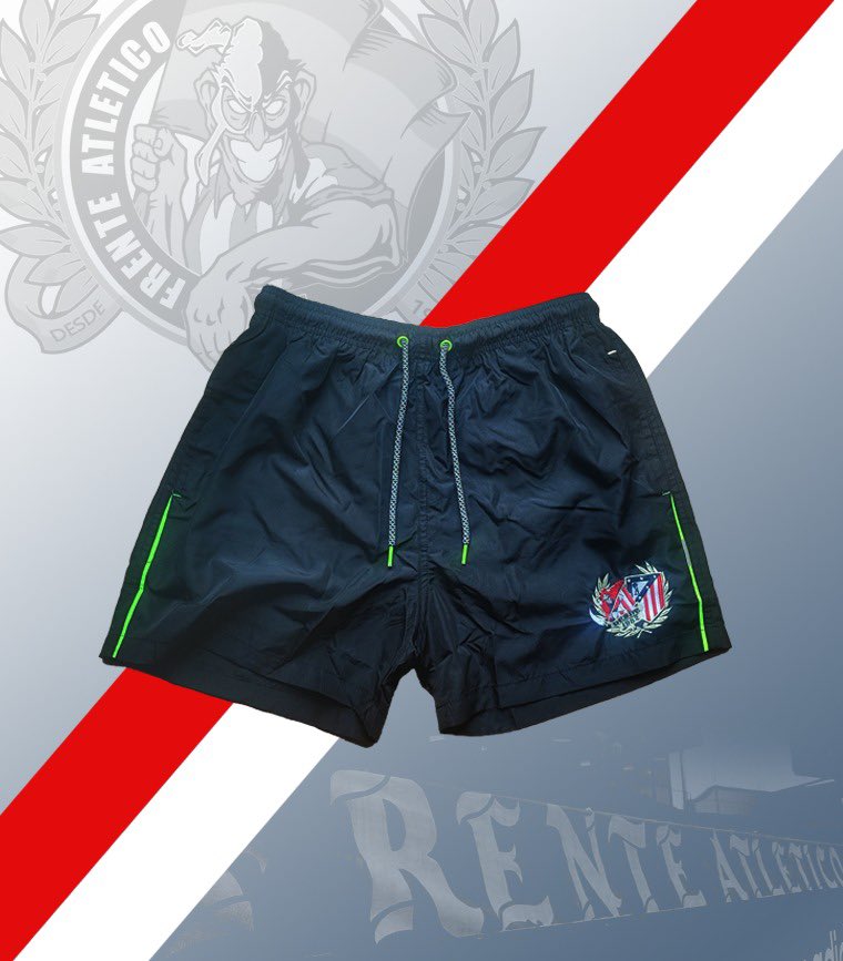 ¡Nuevo bañador bordado disponible a partir de mañana en frenteatletico.es/shop/!