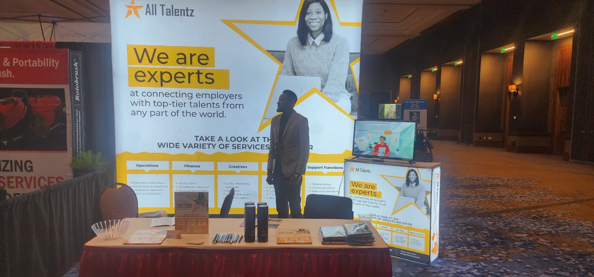 AllTalentz's tweet photo. Day 2 at the PuroClean Convention and the energy hasn’t dropped one bit!

We’ve had great conversations, met even more amazing people, and we're still at Booth #534 connecting businesses with remote talent that gets the job done. https://t.co/CKoICVYBLn