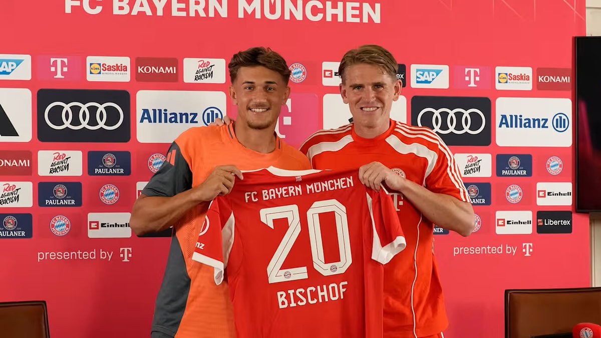 🔴⚪ Tom Bischof officially presented as new FC Bayern player