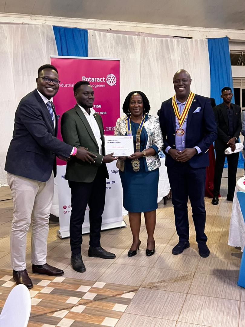 Alex Owiny🇺🇬🕊 (@alexowiny2) on Twitter photo With the permission of the District Governor, I am honored as a Rotarian to have been given the opportunity to induct a member of the Rotaract Club of Industrial Hub Bweyogerere. <a href="/HubBweyogerere/">Rotaract club of industrial hub Bweyogerere</a> <a href="/rcuptownkampala/">💫Rotary Club of Uptown Kampala✌</a> With the permission of the District Governor, I am honored as a Rotarian to have been given the opportunity to induct a member of the Rotaract Club of Industrial Hub Bweyogerere. <a href="/HubBweyogerere/">Rotaract club of industrial hub Bweyogerere</a> <a href="/rcuptownkampala/">💫Rotary Club of Uptown Kampala✌</a>