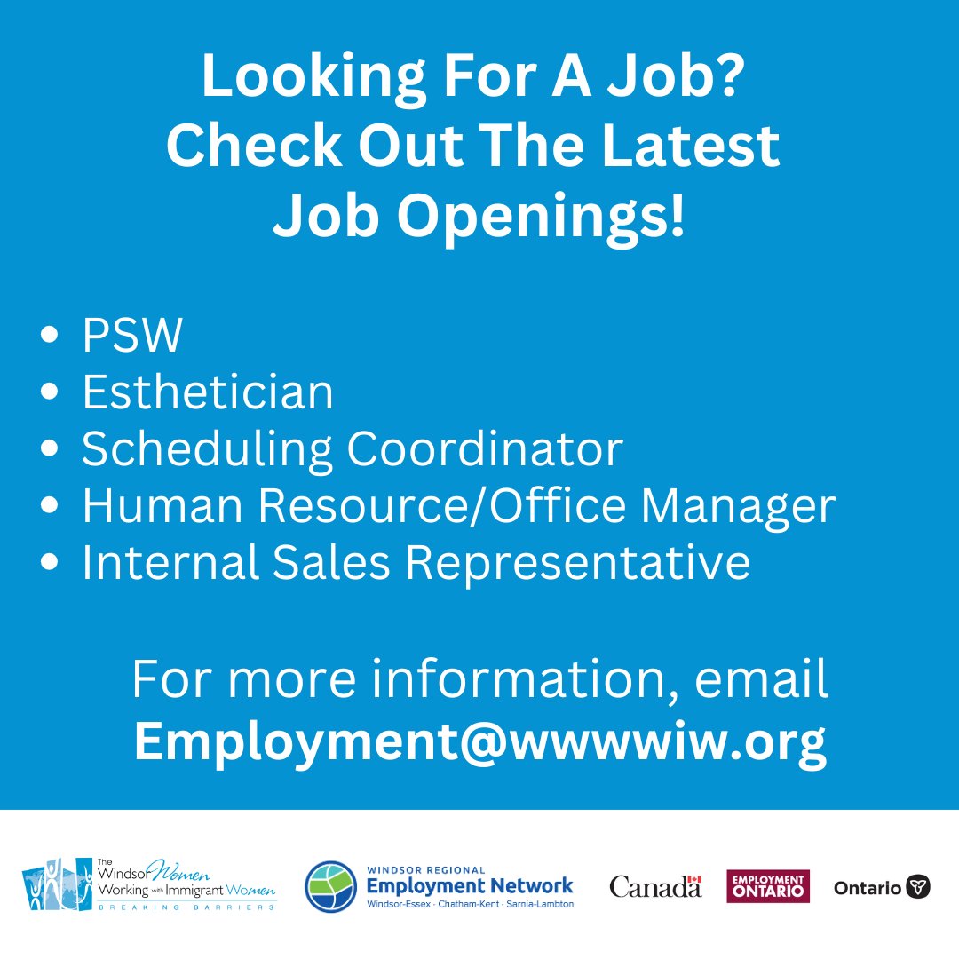 Looking for a job? Check out the latest job openings! wwwwiw.org/job-board/