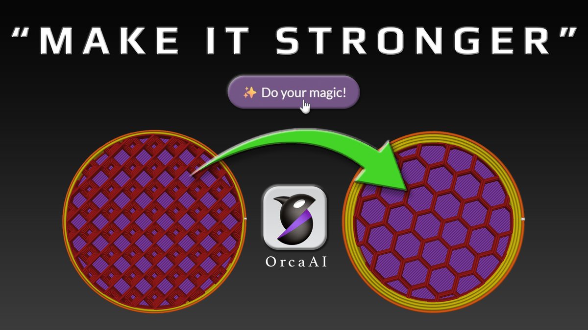 YGK3D's tweet image. AI inside OrcaSlicer !? In today's video I discuss 5 ways AI is changing 3D printing (for better or worse)
youtu.be/iZuGebvDBjY?si…