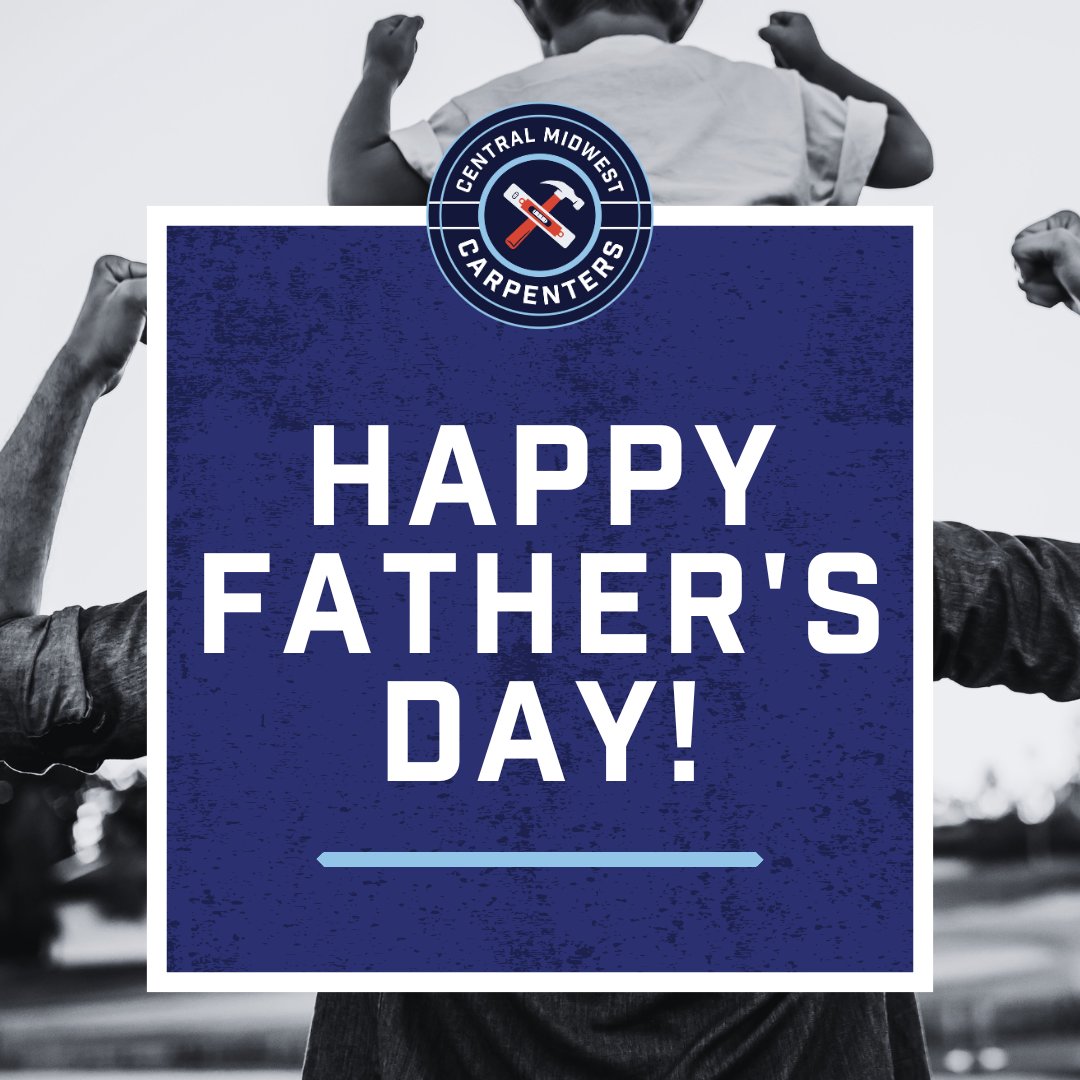 On Behalf of EST McGriff and the CMRCC Executive board, Happy Father's Day to all incredible dads and father figures! Your strength and support are unforgettable. Whether you’re a proud parent or honoring a special man, have a fun and safe Father's Day!

#CMWCarpenters