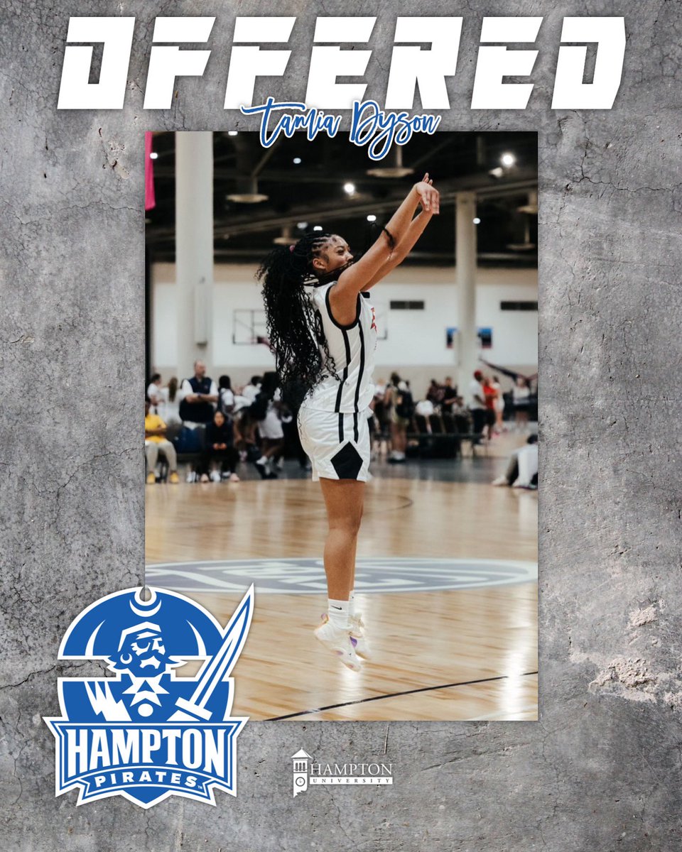 Blessed to have received an offer from Hampton!!