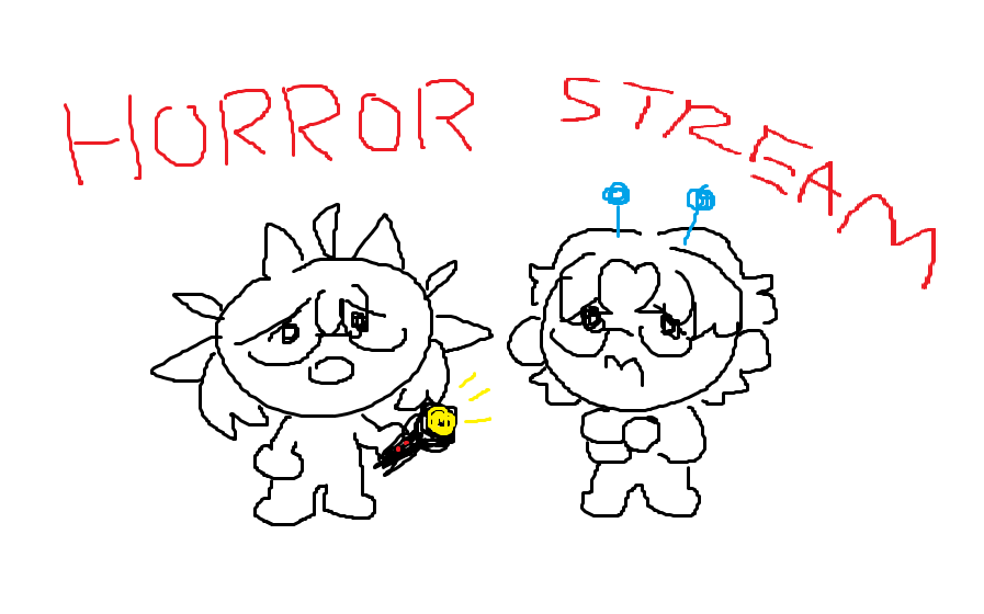 playing a horror game w <a href="/Pombie_/">Pombie 🧷⭐️┆COMS OPEN ⭑.ᐟ</a> on twitch !!! 

twitch.tv/eggromi