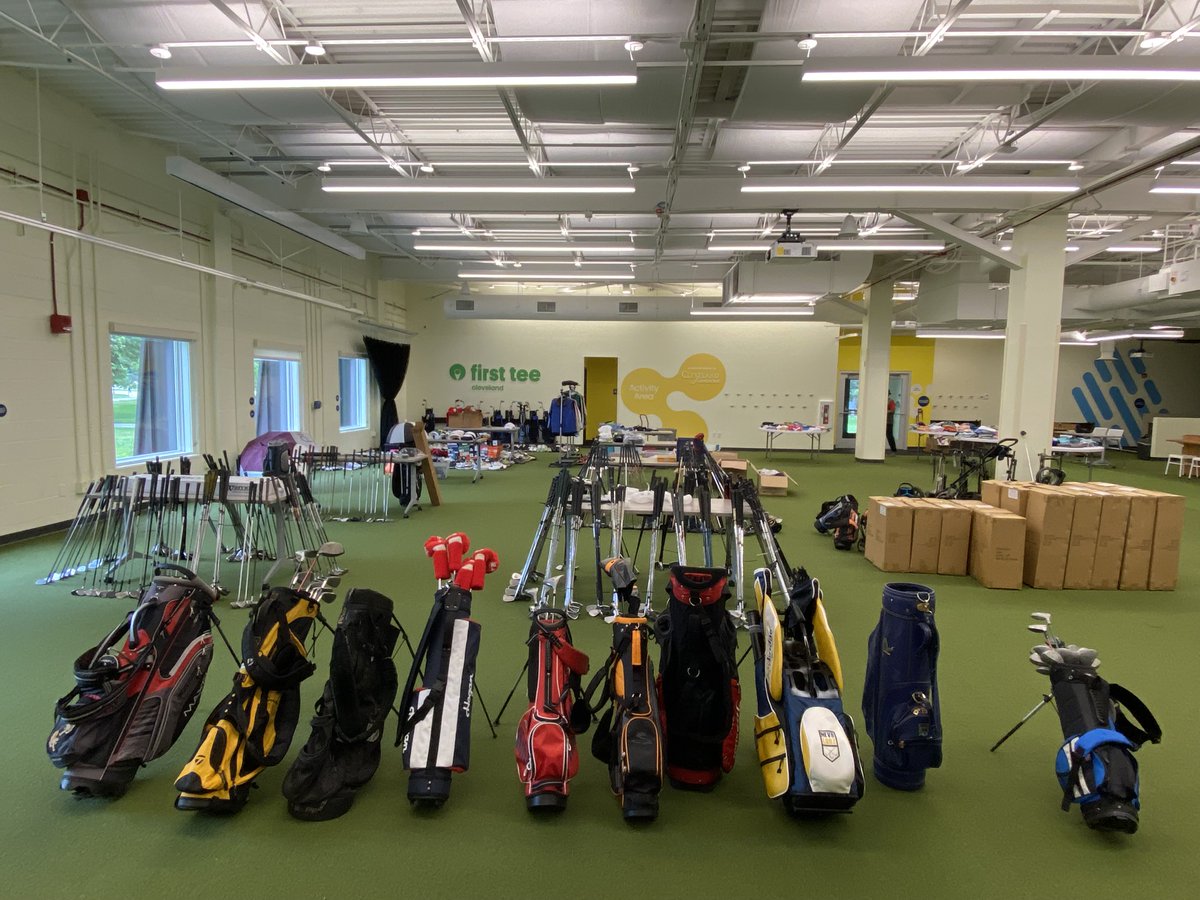 First Tee's TENT SALE takes place tomorrow! Stop by our new Activity Center (3883 Washington Park Blvd., Newburgh Heights) Saturday between 9 AM - 1 PM to check out the variety of gently used clubs, golf accessories, golf attire &amp; more!