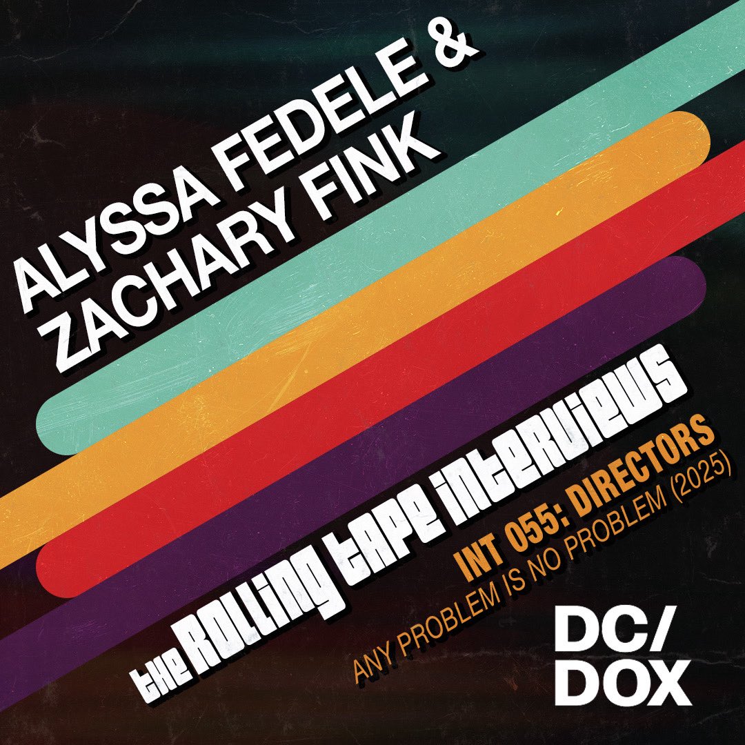 therollingtape's tweet photo. We are very excited to also be covering #DCDOX this weekend!

@CiplySara kicks it off with an interview with Directors Alyssa Fedele &amp; Zachary Fink from ANY PROBLEM IS NO PROBLEM

https://t.co/WtxugGI0Fp https://t.co/Ejhc0AeJ8S