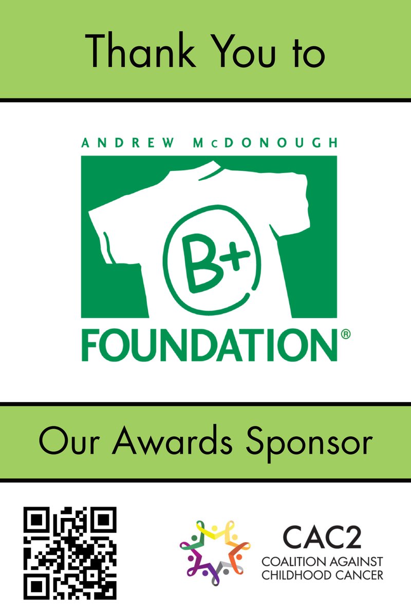 cac2org's tweet image. We’re honored to recognize The Andrew McDonough B+ Foundation as the Awards Sponsor for the CAC2 Annual Summit 2025!
Scan the QR code in the graphic to learn more about the incredible work B+ is doing to inspire hope and action.