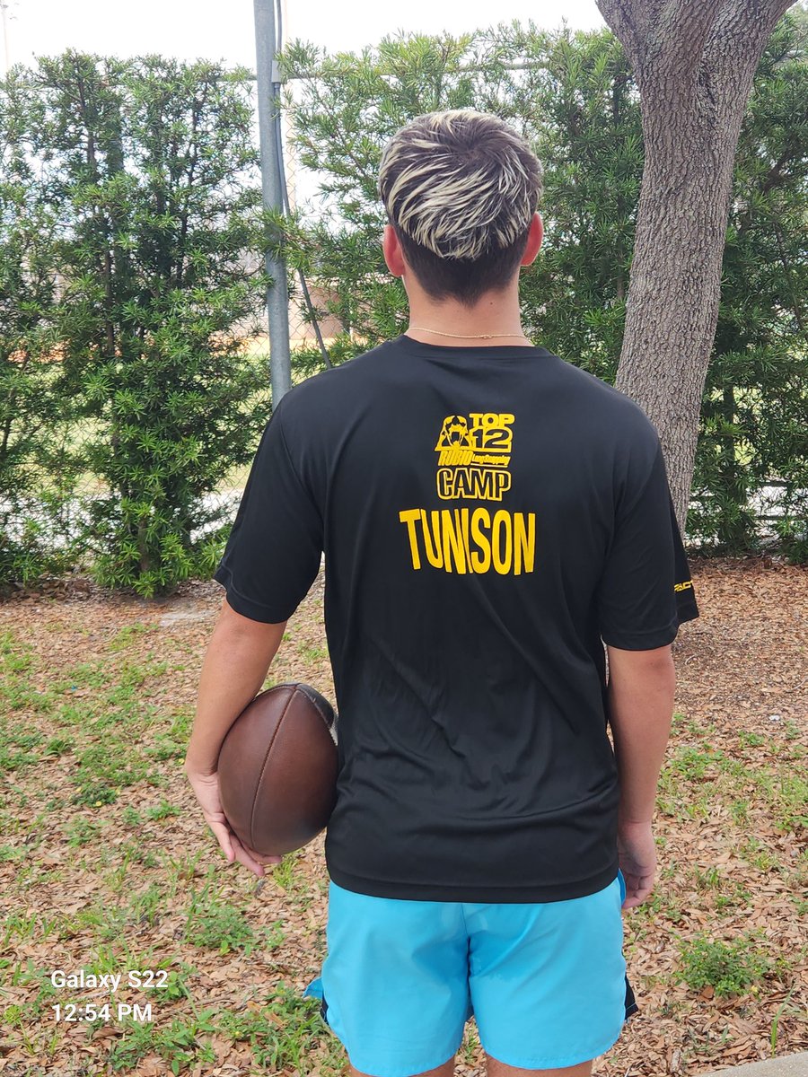 Brody Tunison (@brody_tunison) on Twitter photo Top 12 shirt arrived... Thank you <a href="/TheChrisRubio/">Rubio Long Snapping®</a> !! Looking forward to competing out in Idaho in a few weeks... #toetheline.. Top 12 shirt arrived... Thank you <a href="/TheChrisRubio/">Rubio Long Snapping®</a> !! Looking forward to competing out in Idaho in a few weeks... #toetheline..