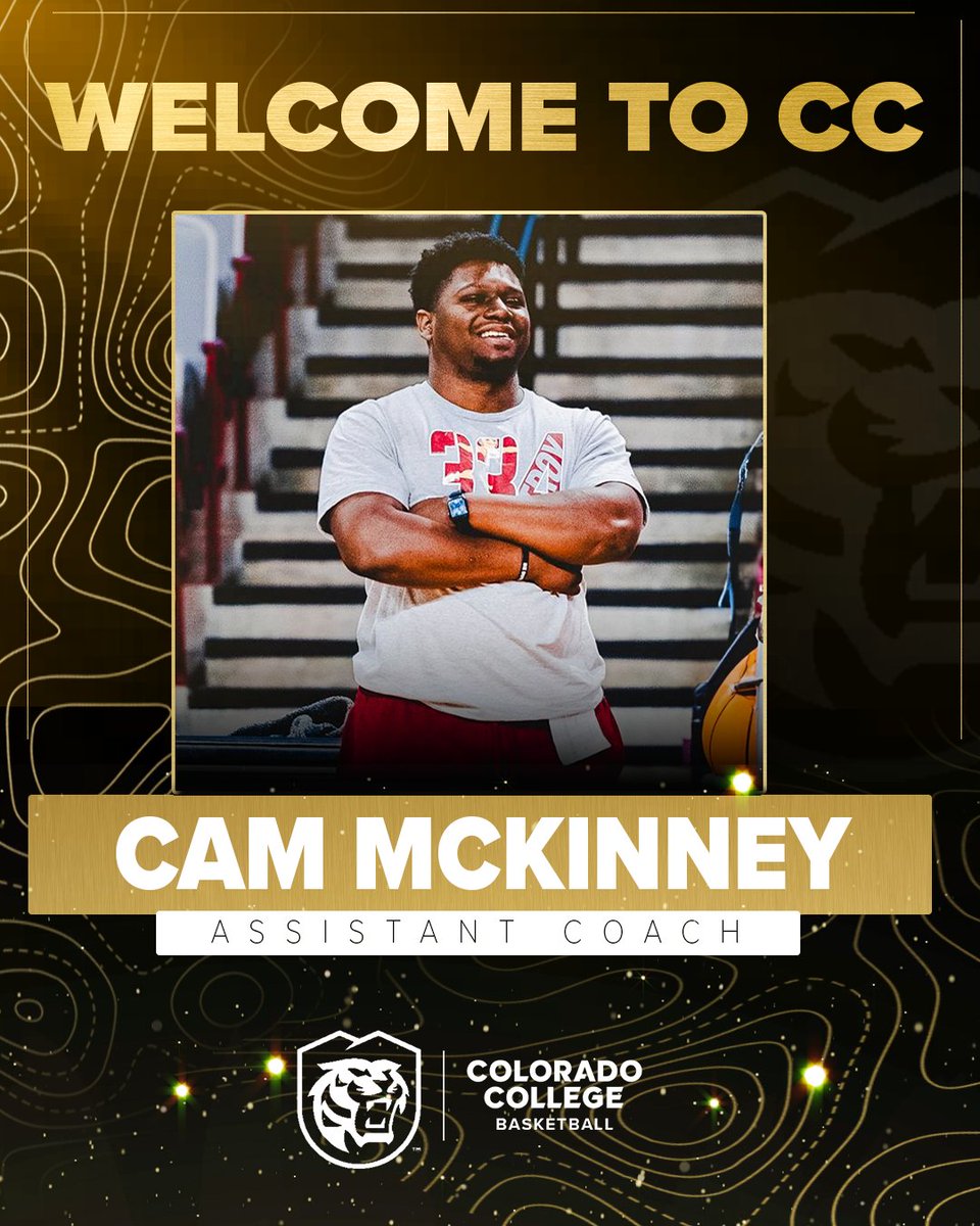 Official✒️📰

Cam McKinney joins the CC men's basketball staff as the new assistant coach!👏

All three coaches all have D1 experience as McKinney spent last season as the Assistant Director of Basketball Operations for Troy University.

#CCTigers