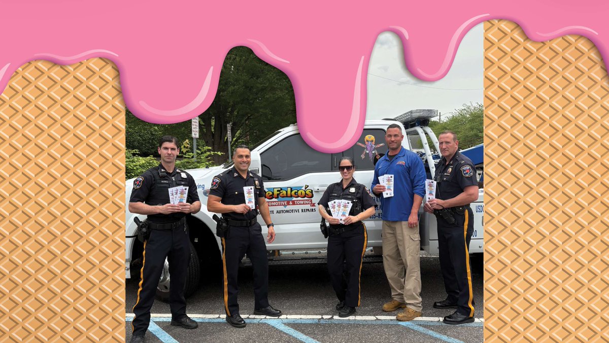 MPD is proud to have once again partnered with Defalco's Automotive &amp; Towing and McCools to promote school-aged children wearing a helmet while riding a bicycle.

A special thanks to the Rempfer Family, Defalco's Automotive &amp; Towing, and McCools Ice Cream &amp; Frozen Yogurt Shop.