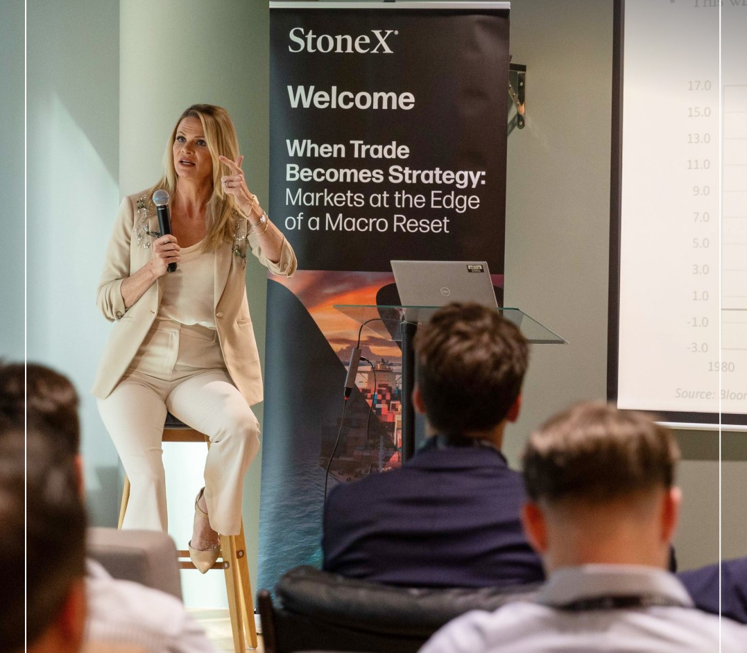 Kathryn Rooney Vera (@krooneyvera) on Twitter photo Briefed 25 hedge fund clients on global tariff risks and market strategyâlive from StoneX London. High-conviction views. Real capital at the table. <a href="/StoneX_Official/">StoneX Group Inc.</a> Briefed 25 hedge fund clients on global tariff risks and market strategyâlive from StoneX London. High-conviction views. Real capital at the table. <a href="/StoneX_Official/">StoneX Group Inc.</a>