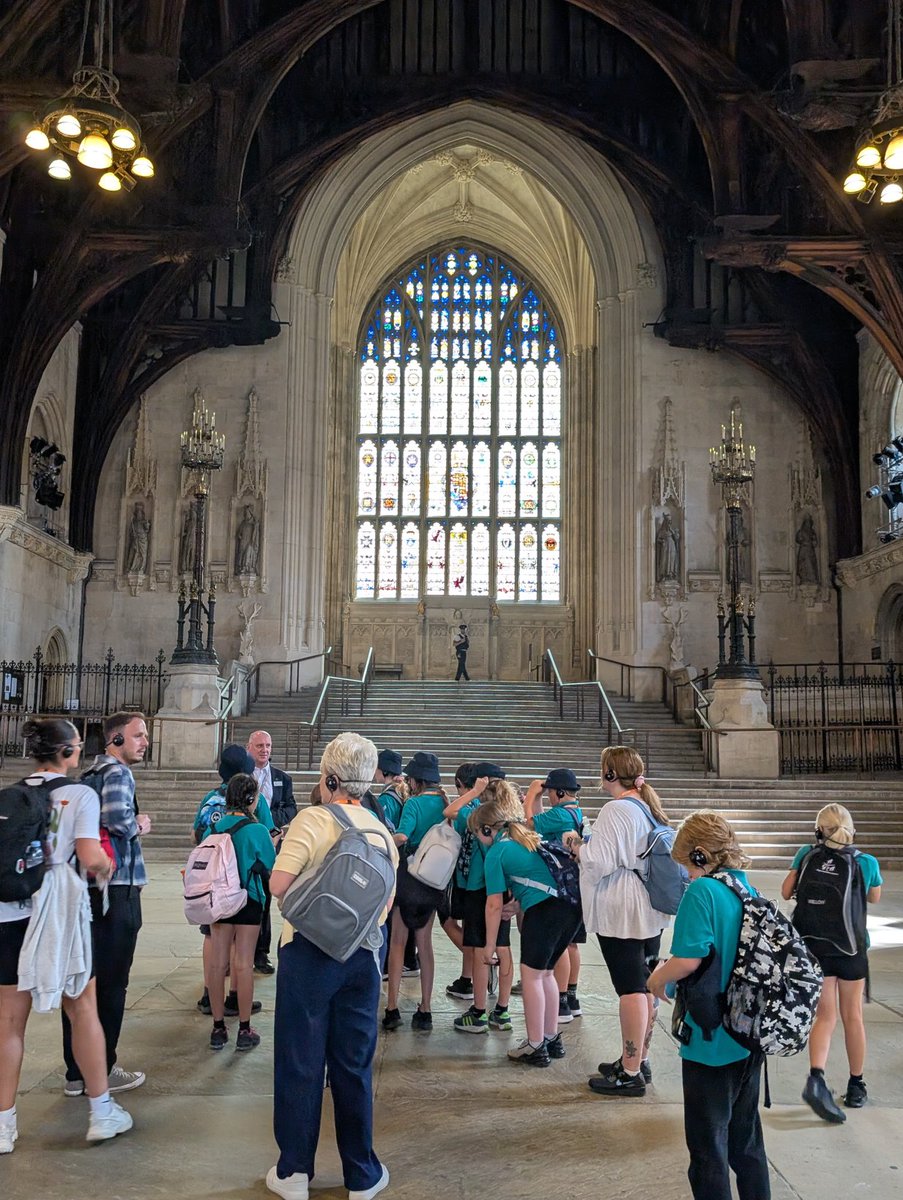 Holding court at Westminster palace
