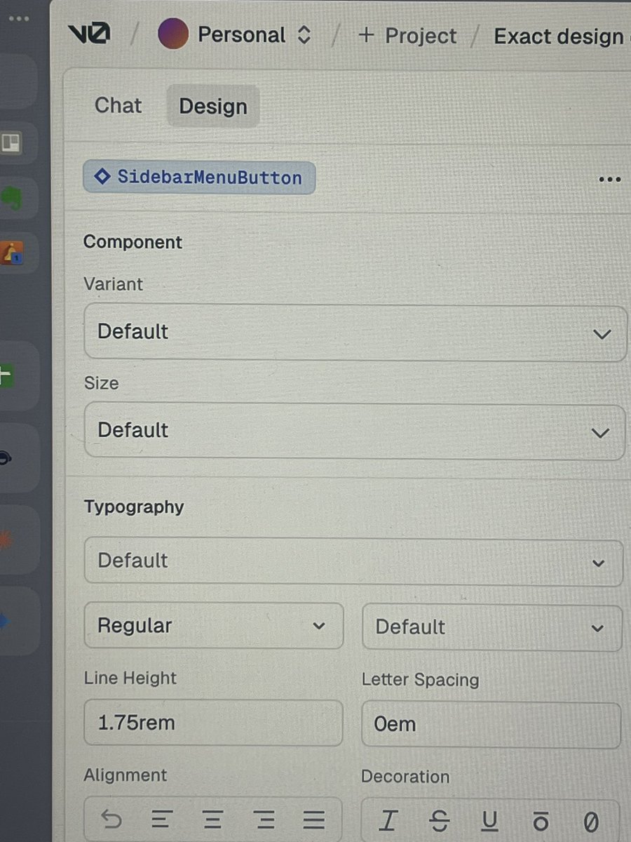 Josh_0080's tweet image. I wake, to my delight this morning to find a Style Inspector inside @v0 🔥. Been waiting for this one for a while 👏
