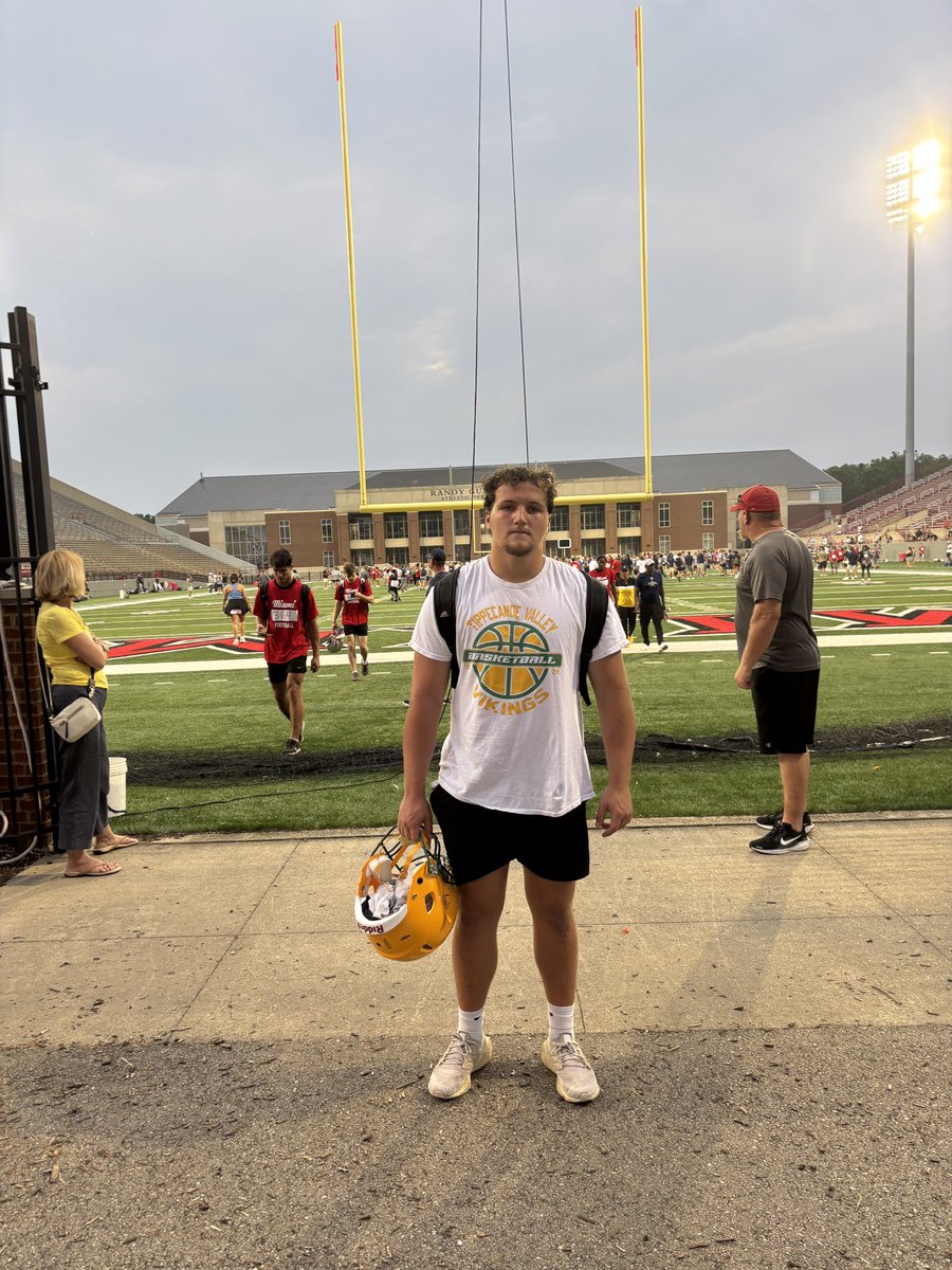 Grady Moriarty (@gradymoriarty) on Twitter photo Had a great time at <a href="/MiamiOHFootball/">Miami Football</a> camp yesterday.
<a href="/TippecanoeF/">Tippecanoe Valley Football</a> <a href="/TV_VIKINGSTRONG/">VIKING STRONG</a> Had a great time at <a href="/MiamiOHFootball/">Miami Football</a> camp yesterday.
<a href="/TippecanoeF/">Tippecanoe Valley Football</a> <a href="/TV_VIKINGSTRONG/">VIKING STRONG</a>