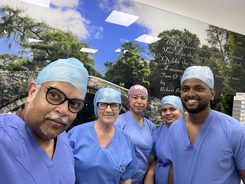 At the end of a successful elective with me