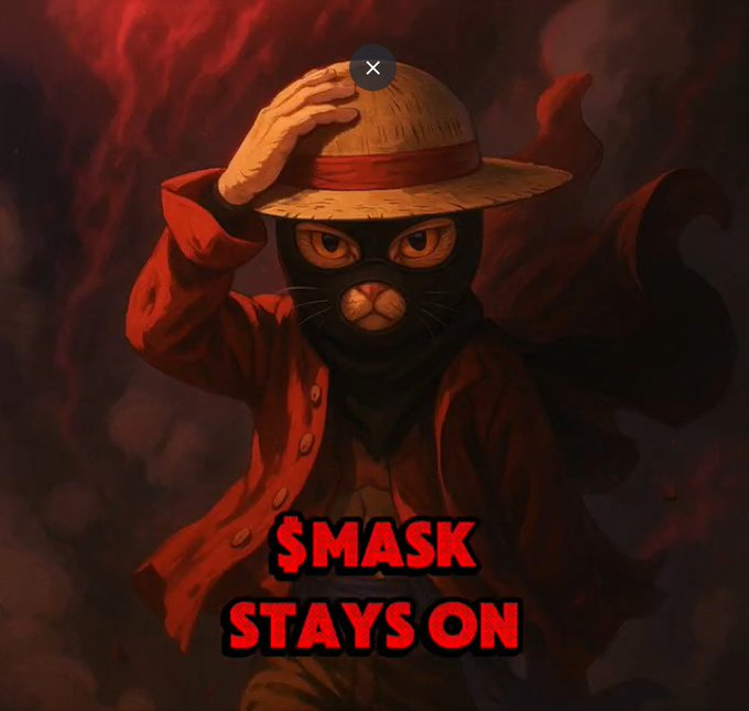 Even on RED days...

$MASK stays on

Let's get it anon!