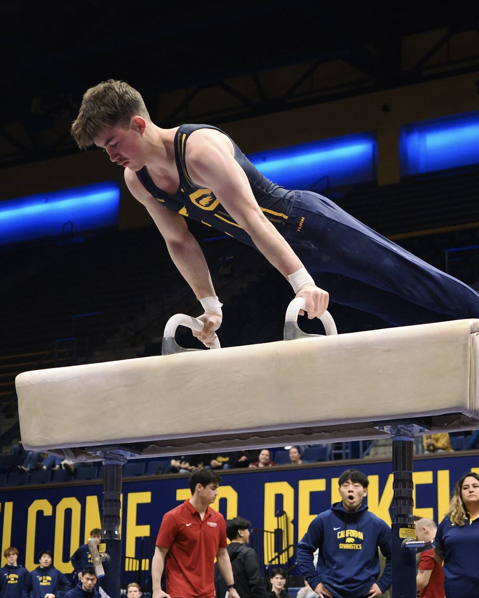 CalMGym's tweet image. Big things coming this weekend for these returning Cal gymnasts! 💪
Theodor Roald Gadderud 🇳🇴 - Norwegian Championships (Qualifying/AA Saturday 6/14, Event Finals Sunday 6/15)
Trigg Dudley 🏴 - London Open (Senior Men Saturday 6/14)
#GoBears🐻