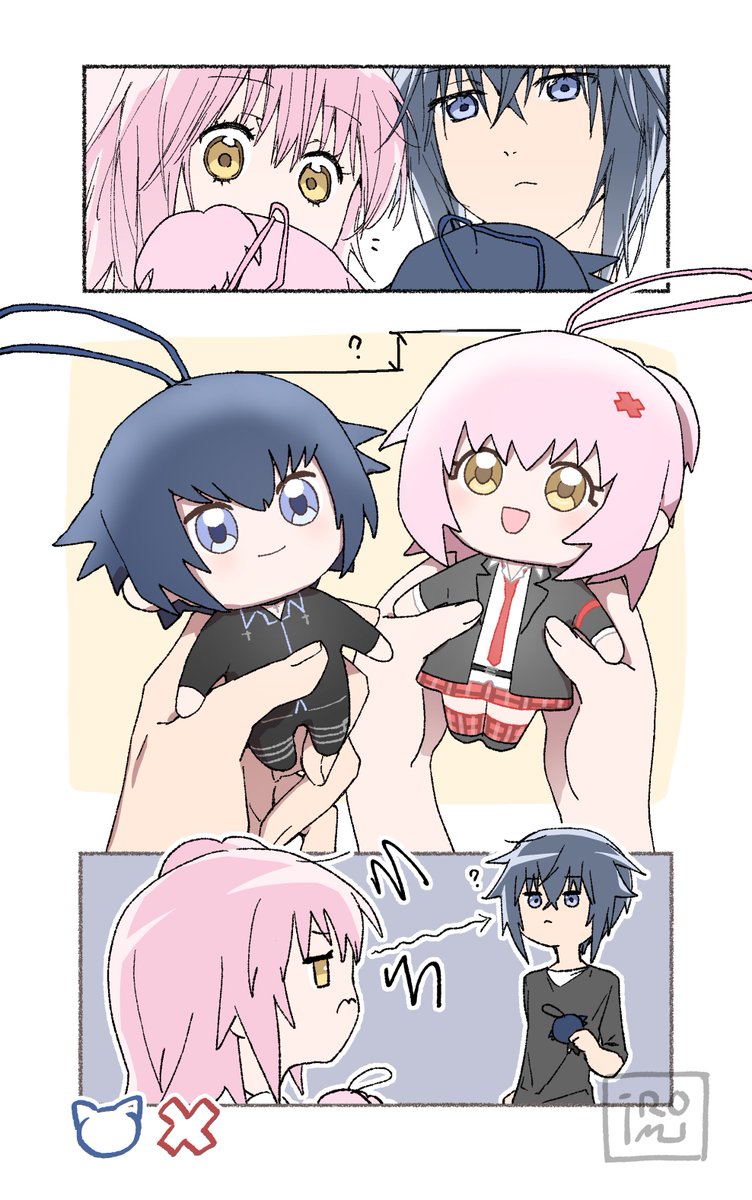 🐈‍⬛❌

身長差（？）の話