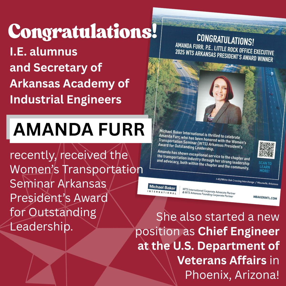 Arkansas Academy of Industrial Engineering (AAIE) tweet media
