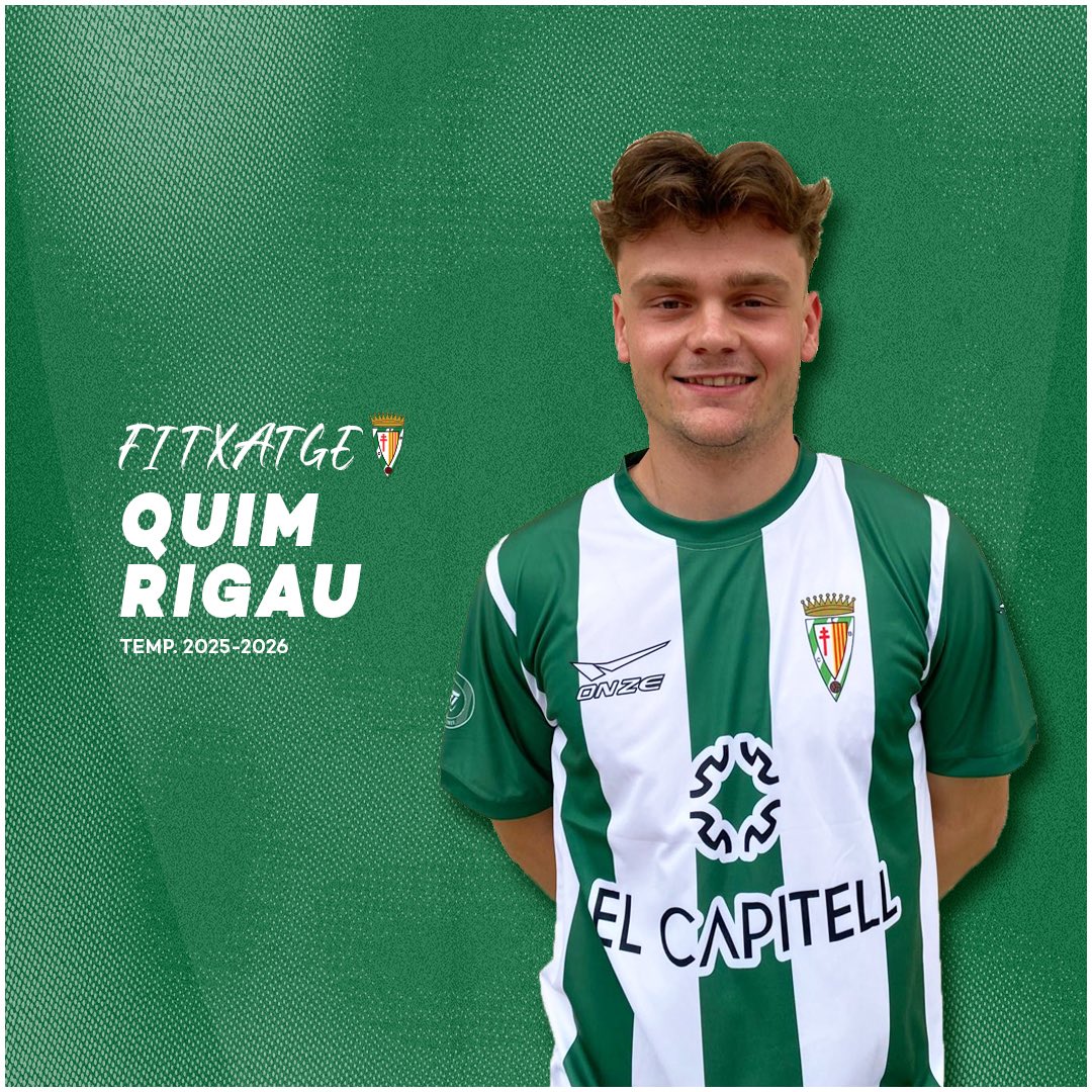 💚🤍FITXATGE📝

✨Quim Rigau, procedent del CE Banyoles, serà jugador del CE Besalú la temporada que ve.

Benvingut Quim!💪🏼

#AmuntBesalú💚