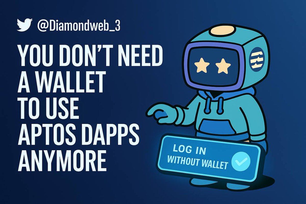 𝐂𝐑𝐘𝐏𝐓𝐎 𝐔𝐗 𝐅𝐈𝐍𝐀𝐋𝐋𝐘 𝐂𝐀𝐔𝐆𝐇𝐓 𝐔𝐏 𝐖𝐈𝐓𝐇 𝐓𝐇𝐄 𝐔𝐒𝐄𝐑.

Thanks to Aptos and SK Telecom, you can now onboard into Web3 without creating a wallet.

➤ No seed phrase
➤ No browser extension
➤ No downloads

It’s called Keyless Auth — and it works just like