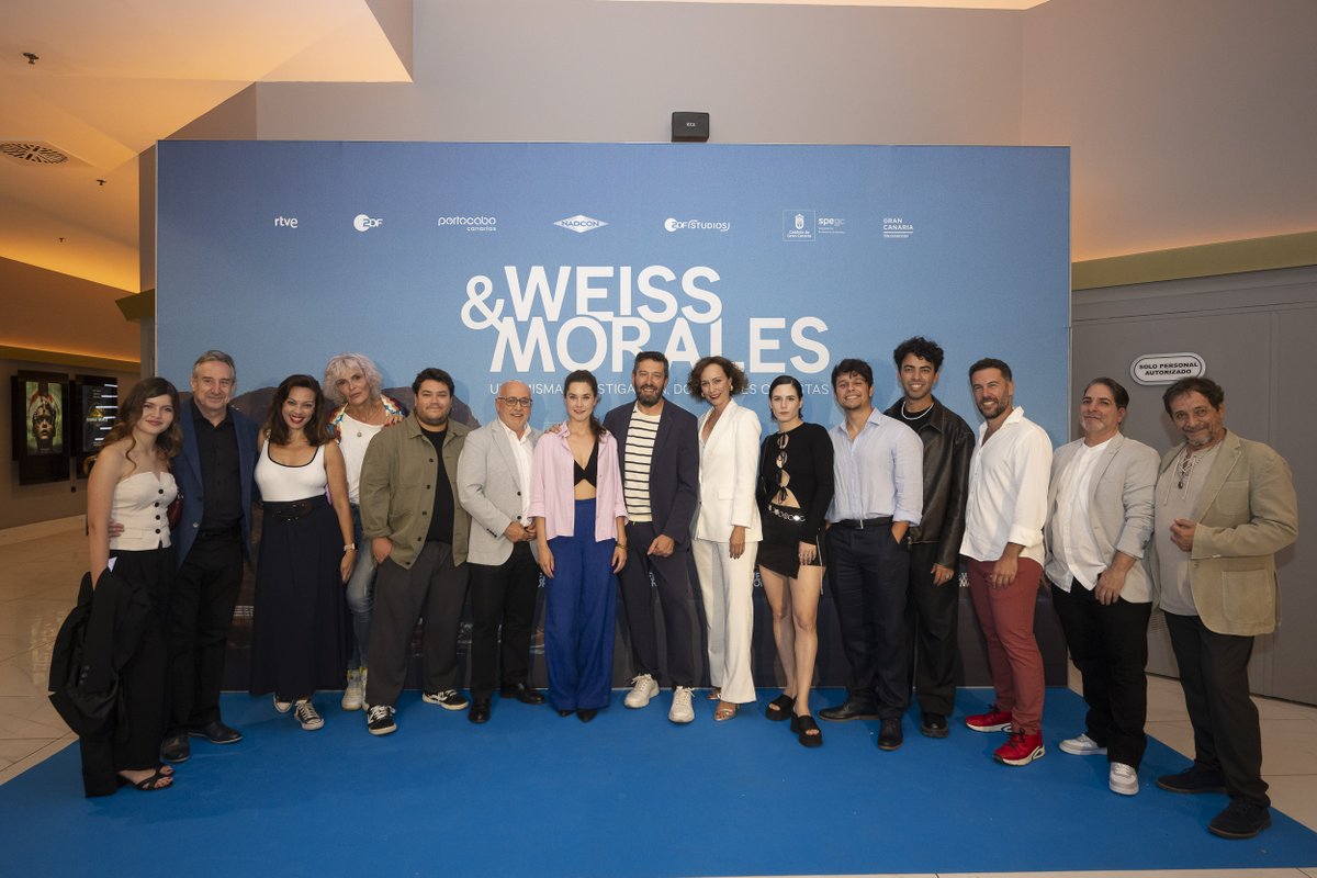 🎥 Impacto en cifras:
✔️+220 profesionales y 65% del elenco local.
✔️Con 6M € de presupuesto, Weiss &amp; Morales generó empleo, impulsó la economía y promocionó Gran Canaria en mercados clave como Alemania.