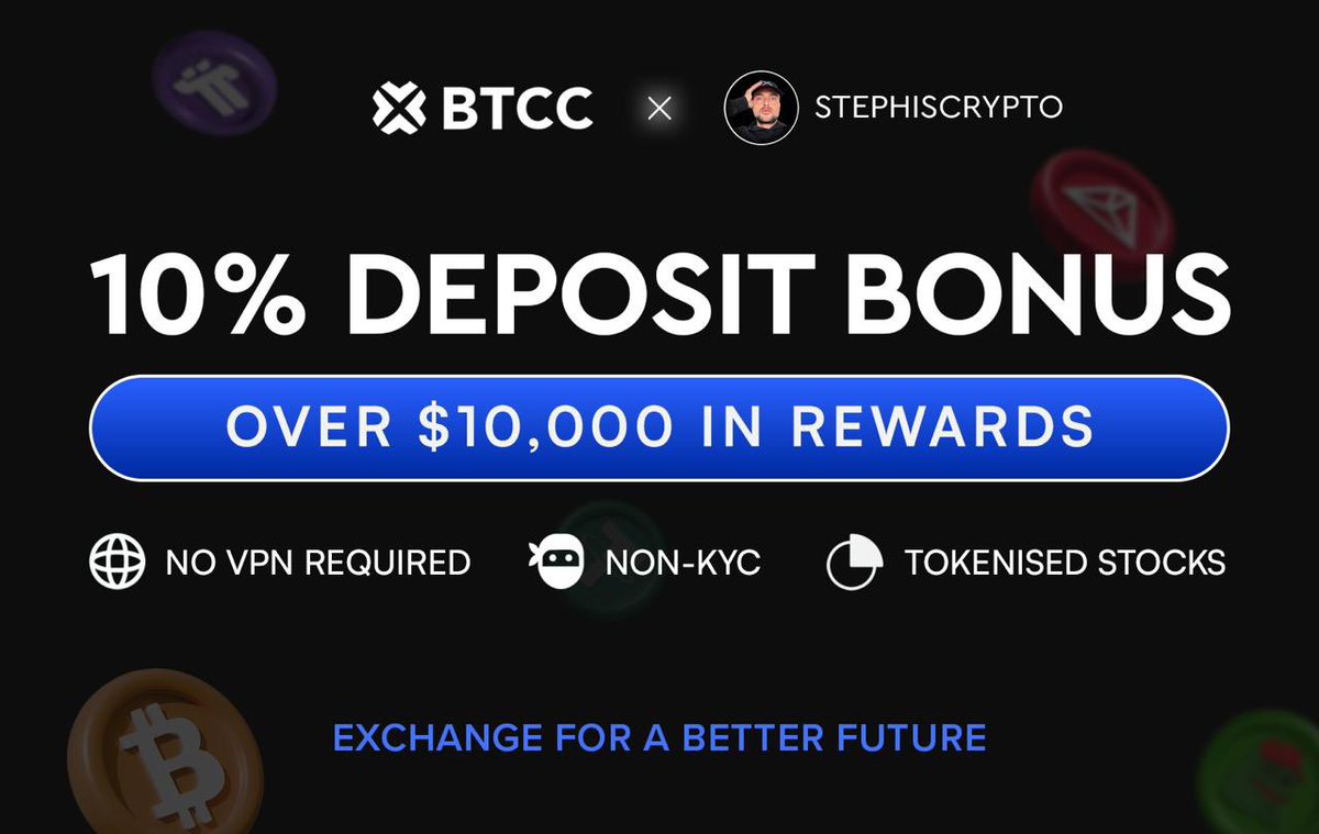 Steph_iscrypto's tweet image. TRADE OR BUY #XRP NOW ON BTCC AND CLAIM A 10% DEPOSIT BONUS!
👉 btcc.com/market-promoti…