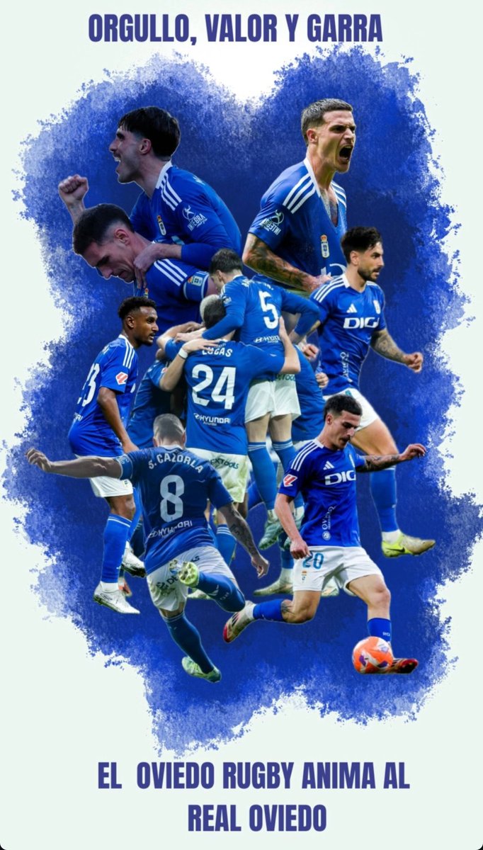 Desde el Real Oviedo Rugby se quiere transmitir el total apoyo y ánimo al <a href="/RealOviedo/">Real Oviedo</a> en estos últimos partidos del Play Off de ascenso a la <a href="/LaLiga/">LALIGA</a> ante el <a href="/CDMirandes/">Club Deportivo Mirandés</a> #VamosRealOviedo #HalaOviedo. Juntos lo vamos a conseguir!!!