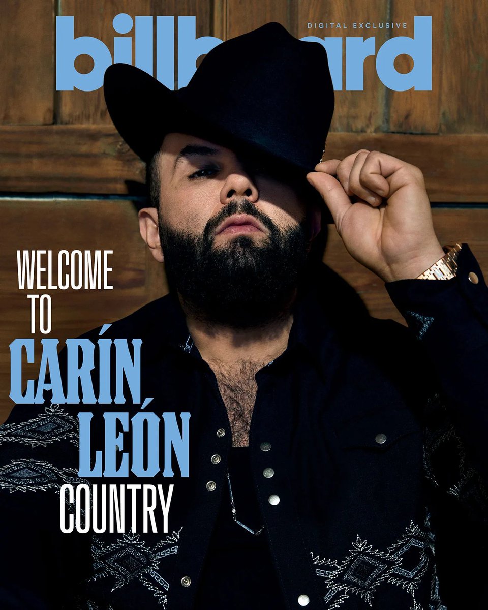 𝐇𝐄𝐀𝐃𝐋𝐈𝐍𝐄: Welcome to Carin León Country. 🤠

<a href="/carinleonofi/">CARIN LEON</a> talks about his next mission to blend country and regional Mexican music in his new <a href="/billboard/">billboard</a> cover.

Read more.
↳ umg.lnk.to/CarinLeonBillb…